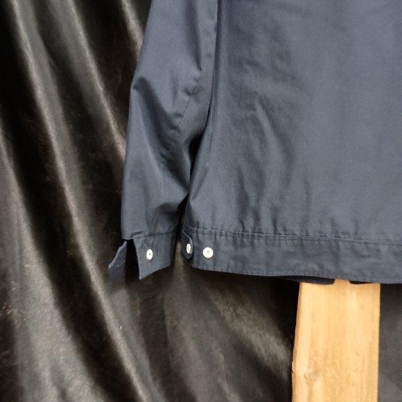 Navy blue London Fog zip up size 42 reg. Men's jacket - Picture 15 of 17